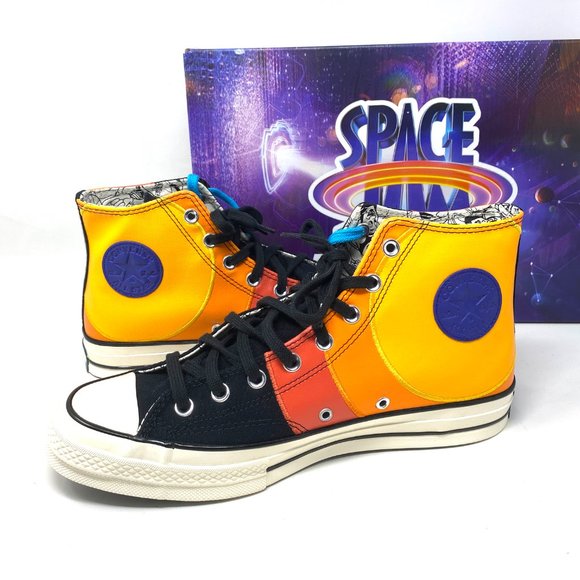 💖MEGA SALE💖Converse Men 172482C Chuck 70 HI Black Mantra Orange New Legacy - Picture 3 of 10